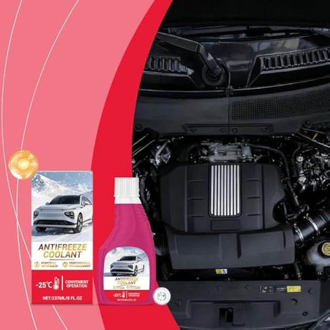 COOLANT ANTIFREEZE | 237ML CAR ANTIFREEZE FLUID,VEHICLE PIPE COOLANT - FOR CAR TRUCK RV CAMPER ENGINE OFFROAD INDUSTRY VEHICLE RADIATOR - Image 3
